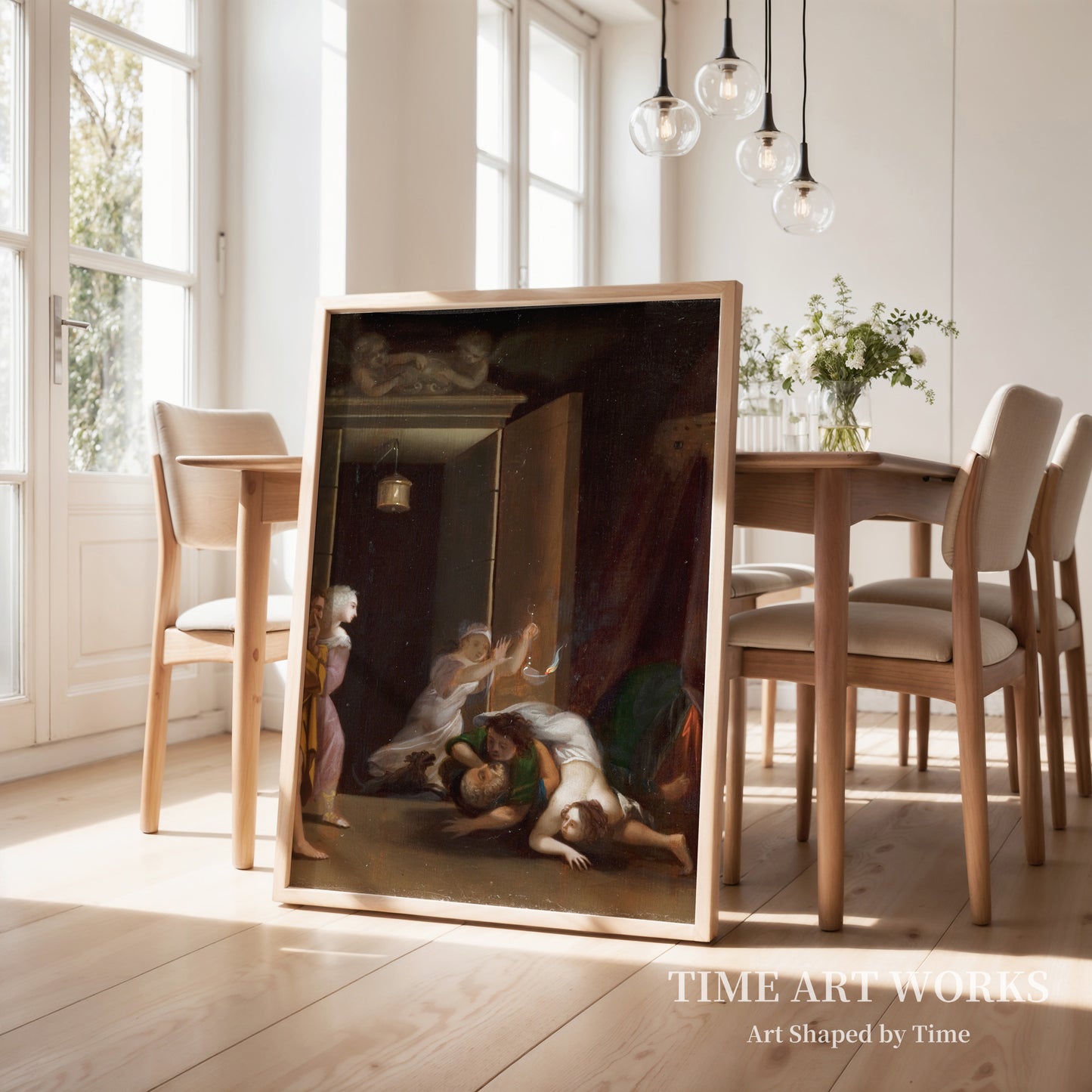 パリス、驚愕の場(Paris hos Helena overraskes af Menelaos)— ゲルトン、トゥーサン(Gelton, Toussaint)