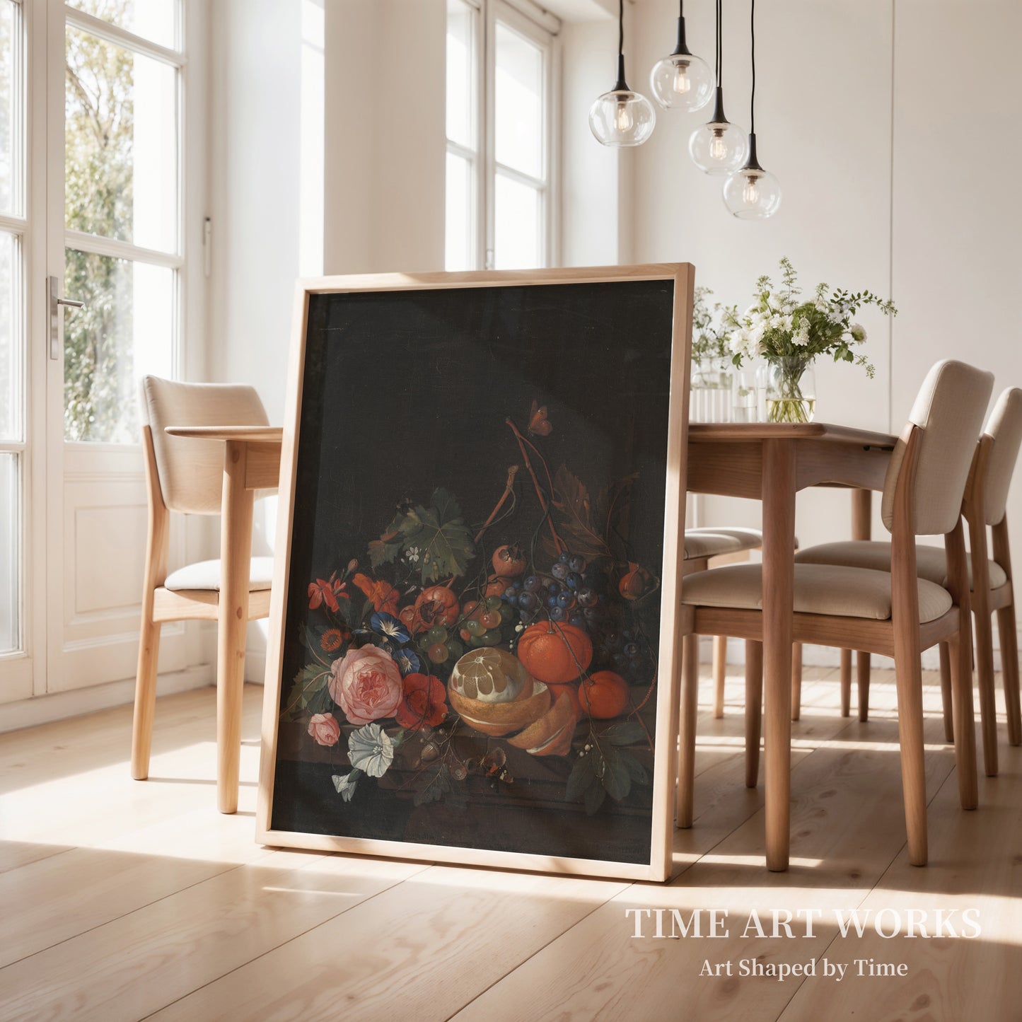花と果物(Blomster og frugt)— ホーム、ヤン・ダヴィッツゾーン。(Heem, Jan Davidsz. de)