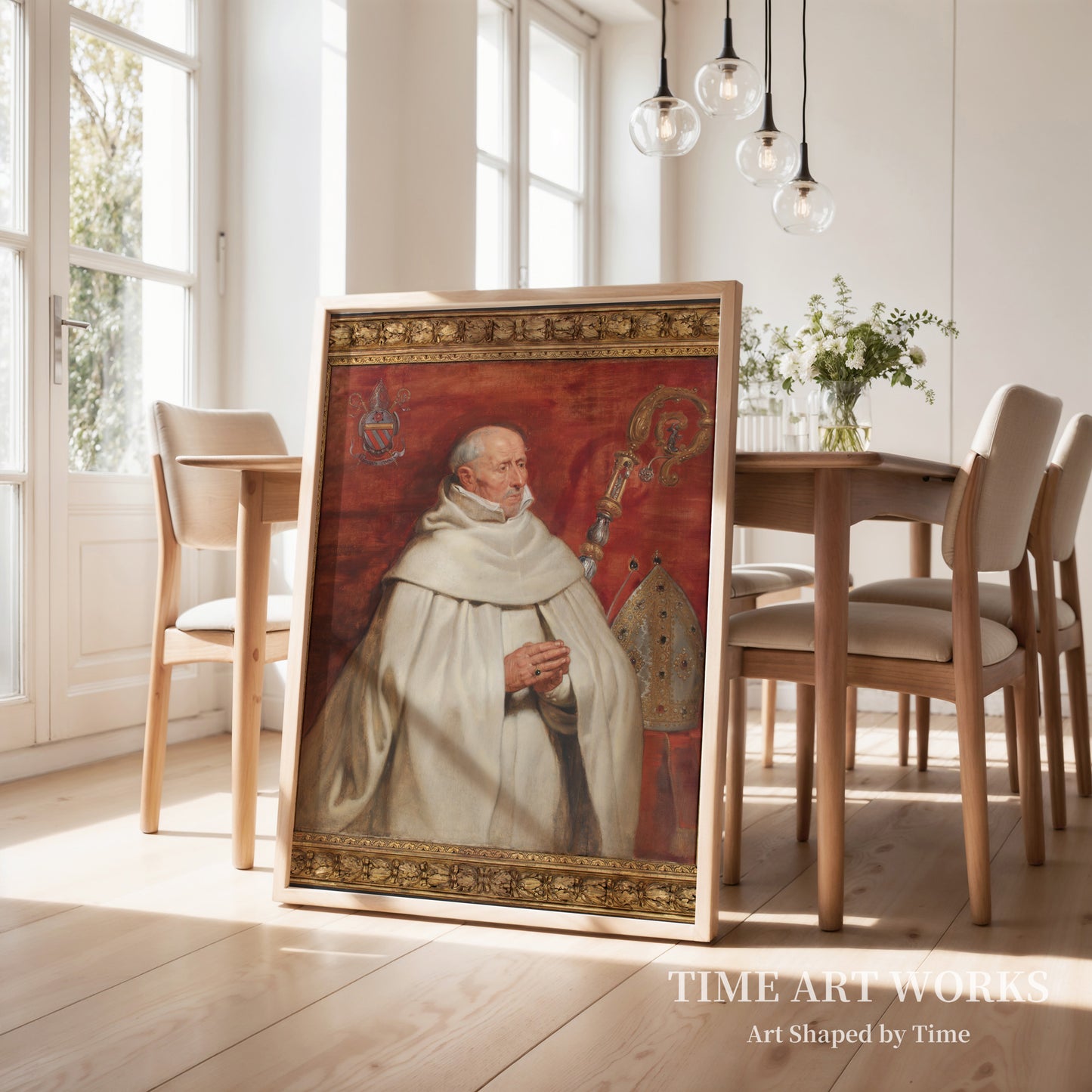 マテウス・ユルセリウスの肖像(Matthæus Yrsselius (1541-1629), abbed ved Sint-Michiels kloster i Antwerpen)— ルーベンス、ピーテル・パウル(Rubens, Peter Paul)