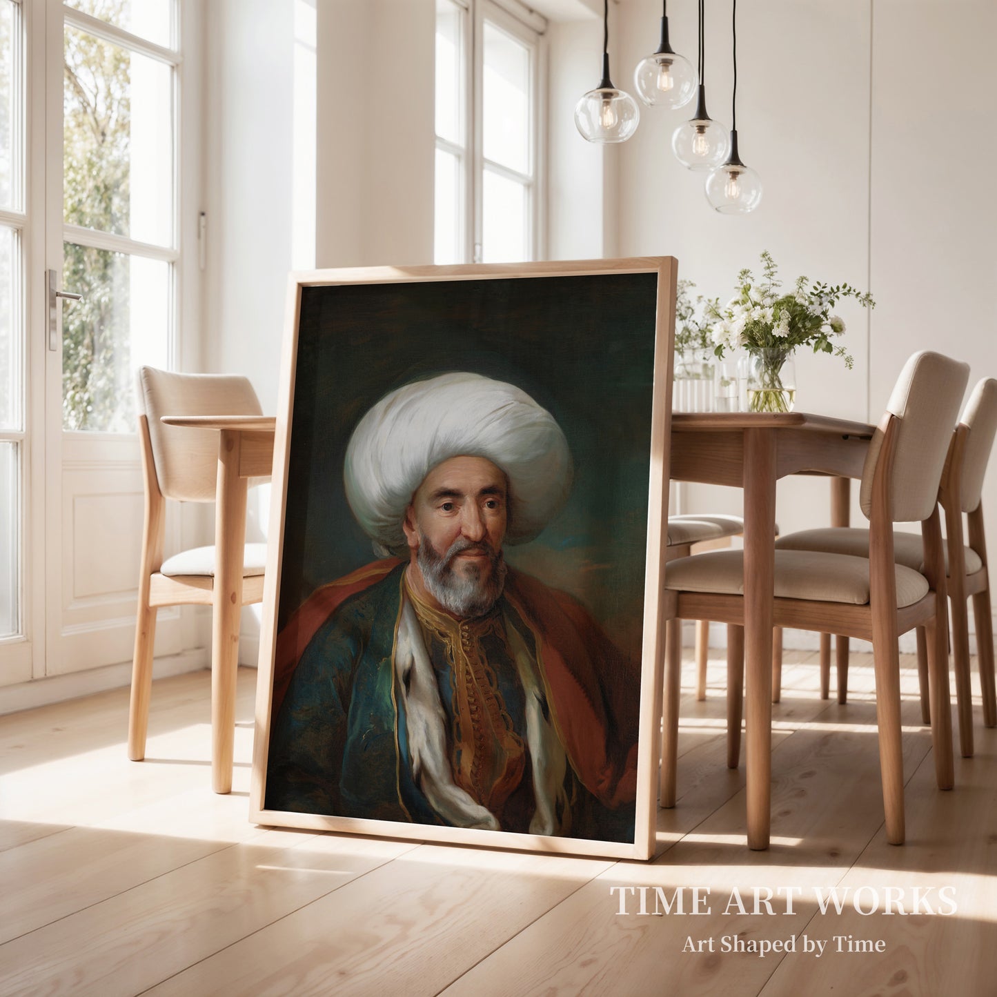 コペンハーゲンのトリポリタニア特使マフムード・アガスの肖像(Portræt af Mahmud Agas, tripolitansk gesandt i København)— ピロ、CG(Pilo, C.G.)