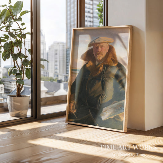 自画像(Selvportræt)— アンカー、マイケル(Ancher, Michael)
