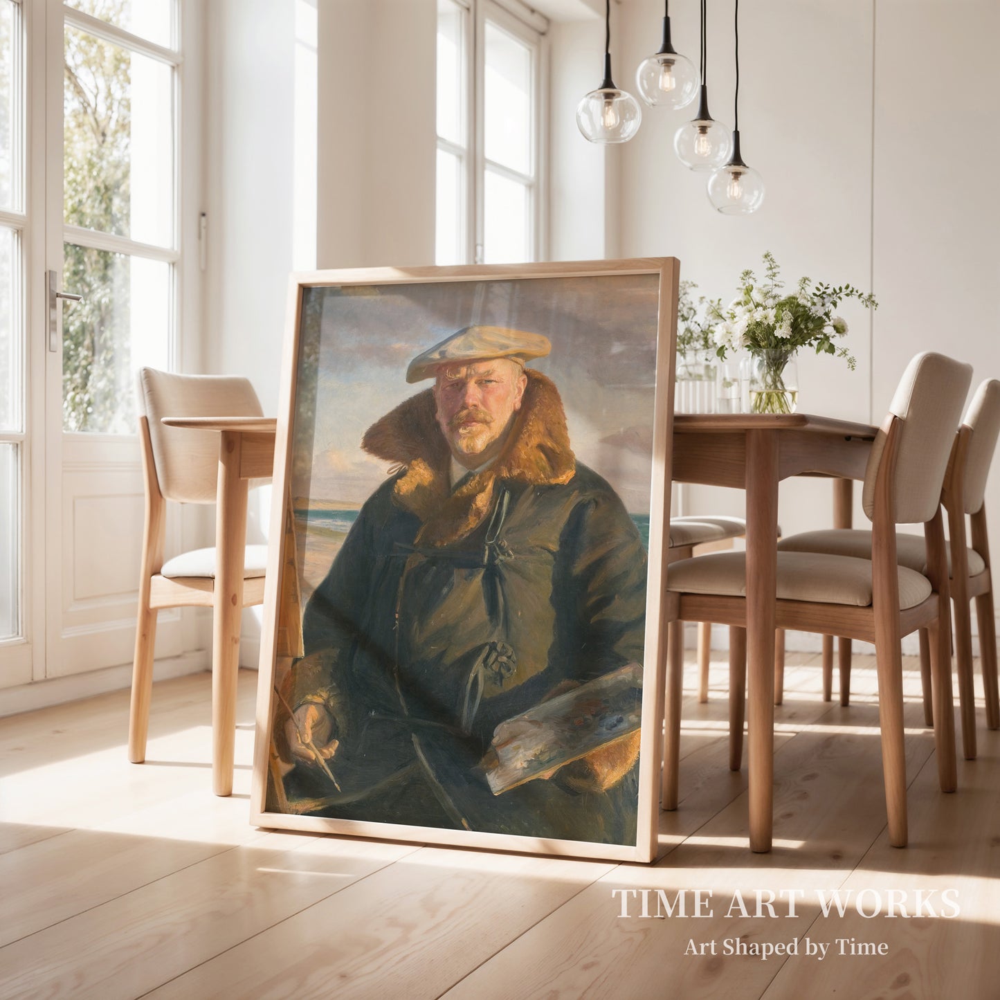 自画像(Selvportræt)— アンカー、マイケル(Ancher, Michael)