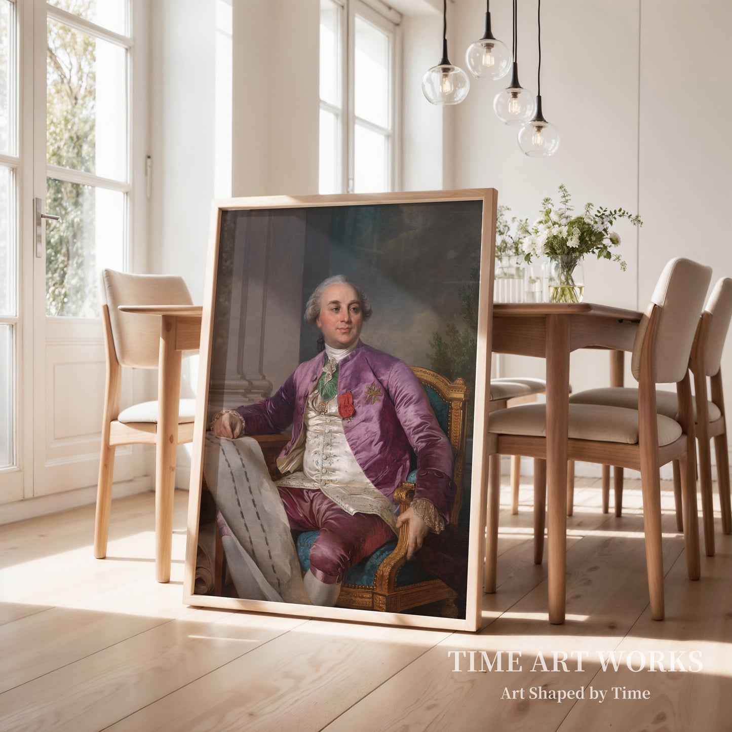 シャルル=クロード・フラオー・ド・ラ・ビヤルデリーの肖像(1730-1809)(Portræt af Charles-Claude Flahaut de la Billarderie comte d'Angiviller (1730-1809))— デュプレシス、ジョセフ=シフレ(Duplessis, Joseph-Siffred)