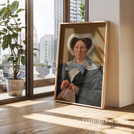 フレデリッケ・ロルビー(Kunstnerens moder, Frederikke Eleonore Cathrine Rørbye, f. Stockfleth (1773-1851))— ロルビー、マルティヌス(Rørbye, Martinus)