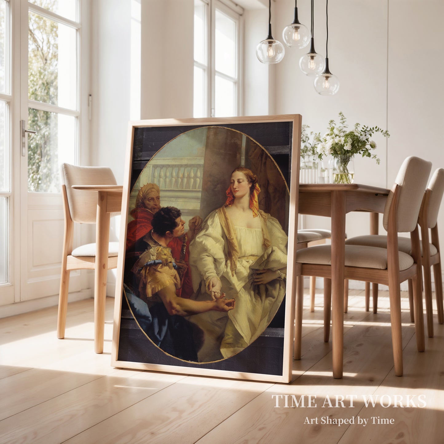 ラウィニアの婚礼(Latinus giver Æneas sin datter Lavinia til ægte)— ティエポロ作「洗礼者ヨハネ」(Tiepolo, Giovanni Battista)