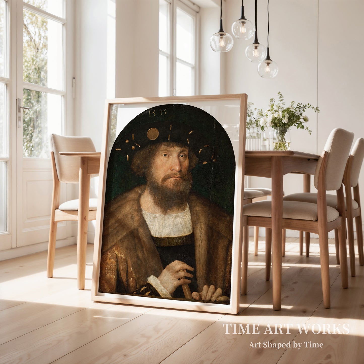 クリスチャン2世(1481-1559)の肖像(Portræt af Christian II (1481-1559))— シットウ、ミヒール(Sittow, Michiel)