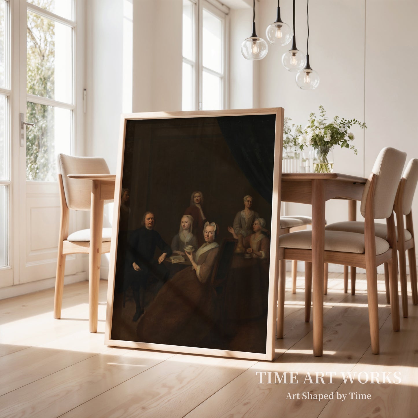 アーティストの義理の両親と彼らの子どもたち(Kunstnerens svigerforældre og nogle af deres børn)— デナー、バルタザール(Denner, Balthasar)