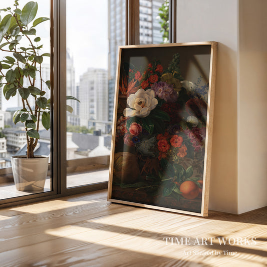 花が生けられた花瓶(En vase med blomster)— ジェンセン、J.L.(Jensen, J.L.)