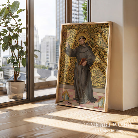 シエナの聖ベルナルディーノ(San Bernardino af Siena)— 無名のスペイン人チャンピオン(Ubekendt spansk mester)