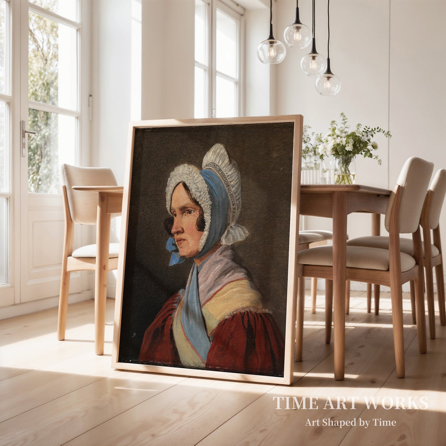 画家の母親であるキャサリン・ルンドビー大佐(旧姓ボンヌヴィー)(Oberstinde Cathrine Lundbye, f. Bonnevie, kunstnerens moder)— ルンドビー、ヨハン・トーマス(Lundbye, Johan Thomas)