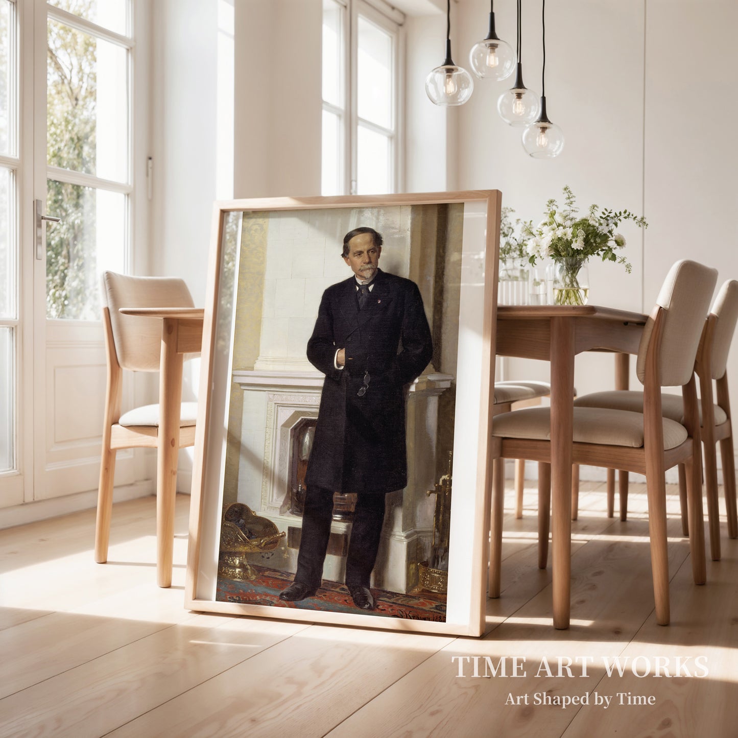 建築家F・メルダールの肖像(Portræt af arkitekten F. Meldahl)— クロイヤー、PS(Krøyer, P.S.)