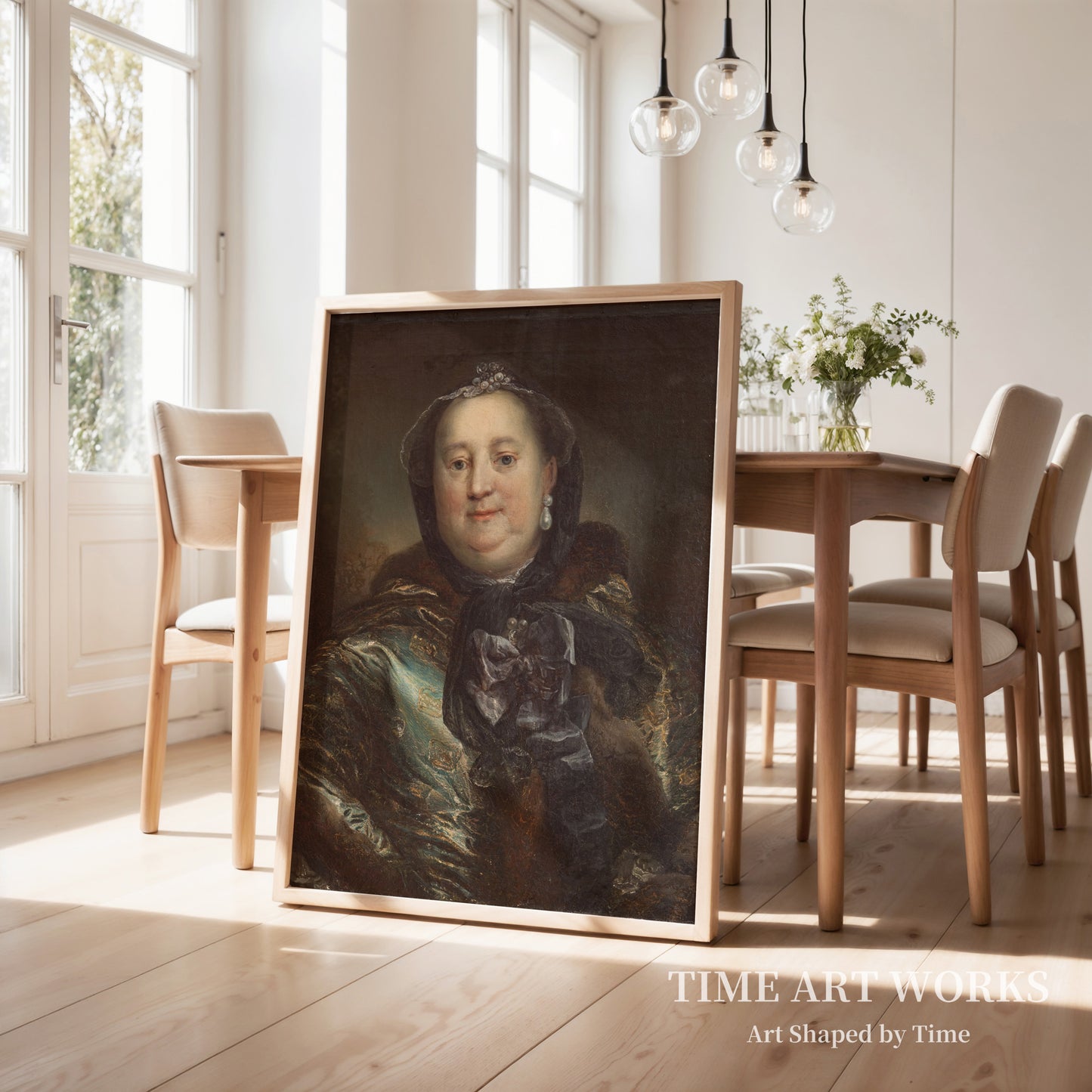 アントワネット・アマリーの肖像(Portræt af hertuginde Antoinette Amalie af Braunschweig-Wolfenbüttel)— ピロ、CG(Pilo, C.G.)