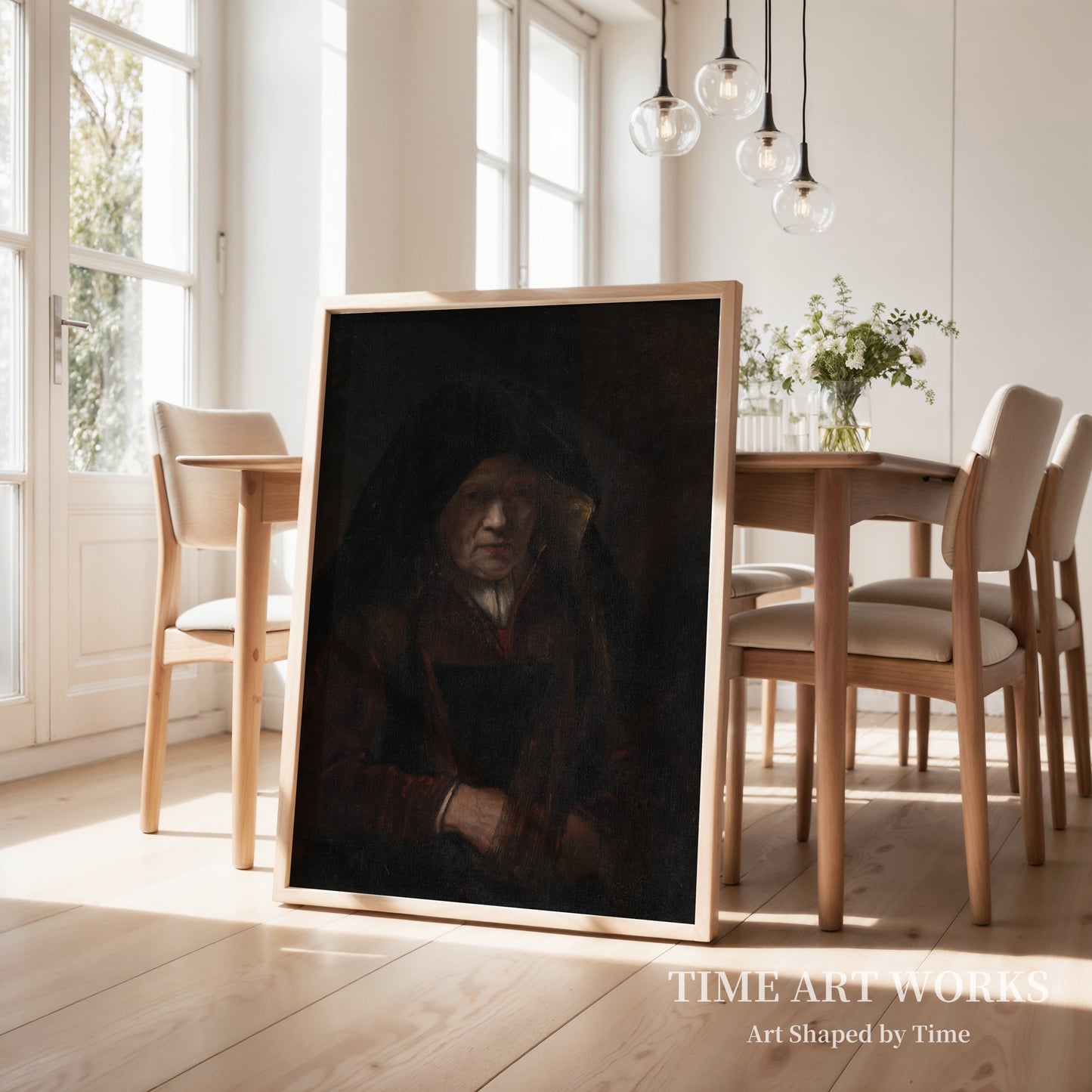 老妻(En gammel kone)— レンブラント・ファン・レイン(工房)(Rembrandt van Rijn (værksted))