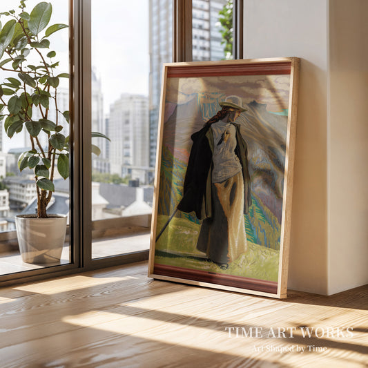 登山家(En bjergbestigerske)— ウィルムセン、J.F.(Willumsen, J.F.)