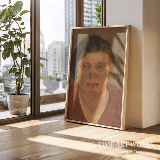 エルナ・ファルベ=ハンセン(Elna Falbe-Hansen, f. Mertz, kunstnerens hustru)— ファルベ=ハンセン、カール(Falbe-Hansen, Carl)