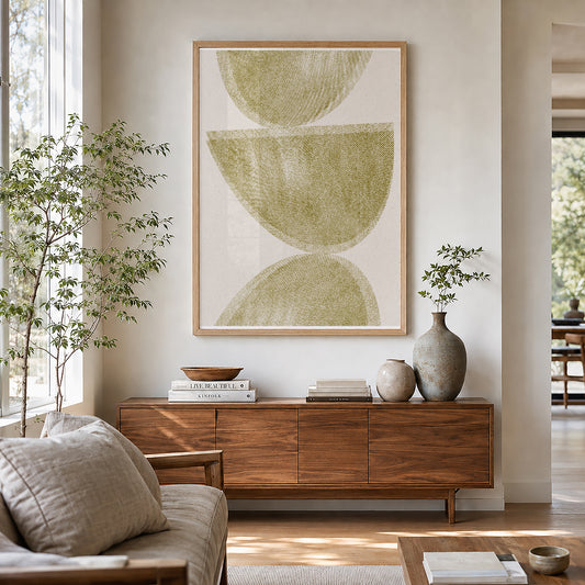 TAWミッドセンチュリーモダン アブストラクトTAW Mid Century Modern Abstract Art Poster No.030