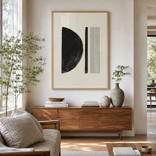 TAWミッドセンチュリーモダン アブストラクトTAW Mid Century Modern Abstract Art Poster No.049