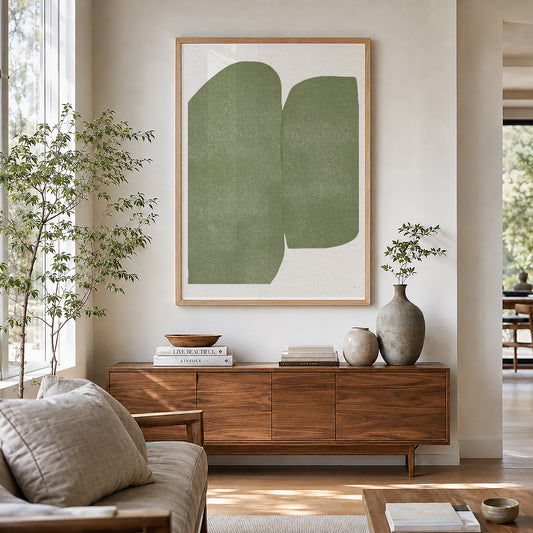 TAWミッドセンチュリーモダン アブストラクトTAW Mid Century Modern Abstract Art Poster No.093