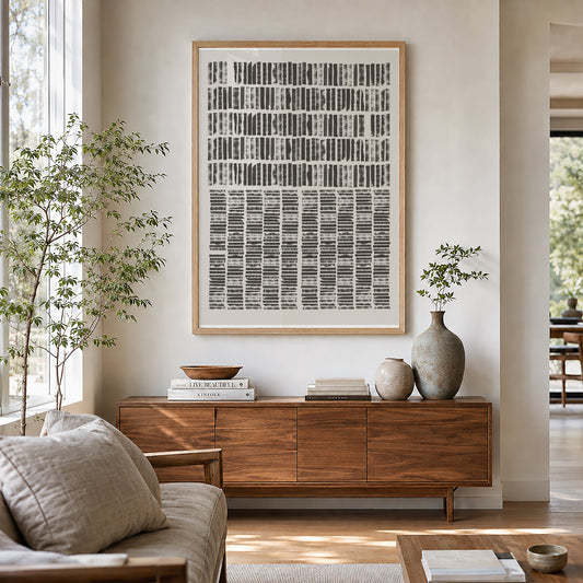 TAWミッドセンチュリーモダン アブストラクトTAW Mid Century Modern Abstract Art Poster No.098