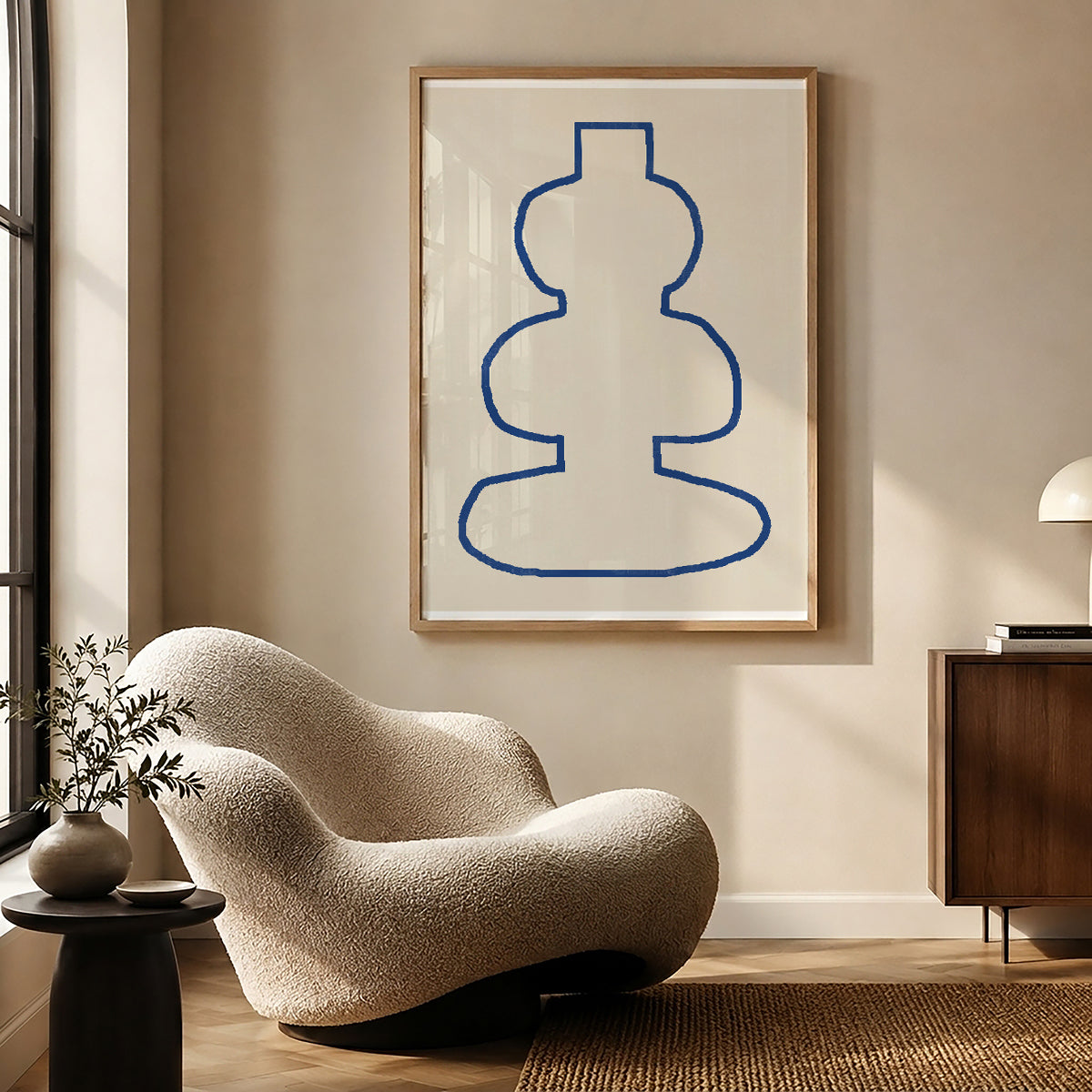 TAW BOHO アブストラクト TAW BOHO Abstract Art Poster201