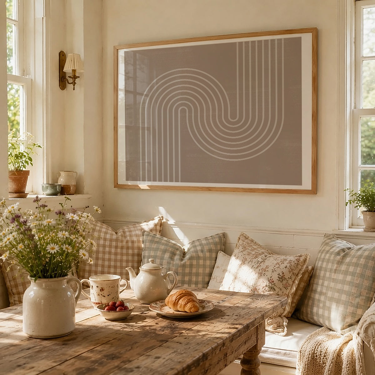 TAW BOHO アブストラクト TAW BOHO Abstract Art Poster208