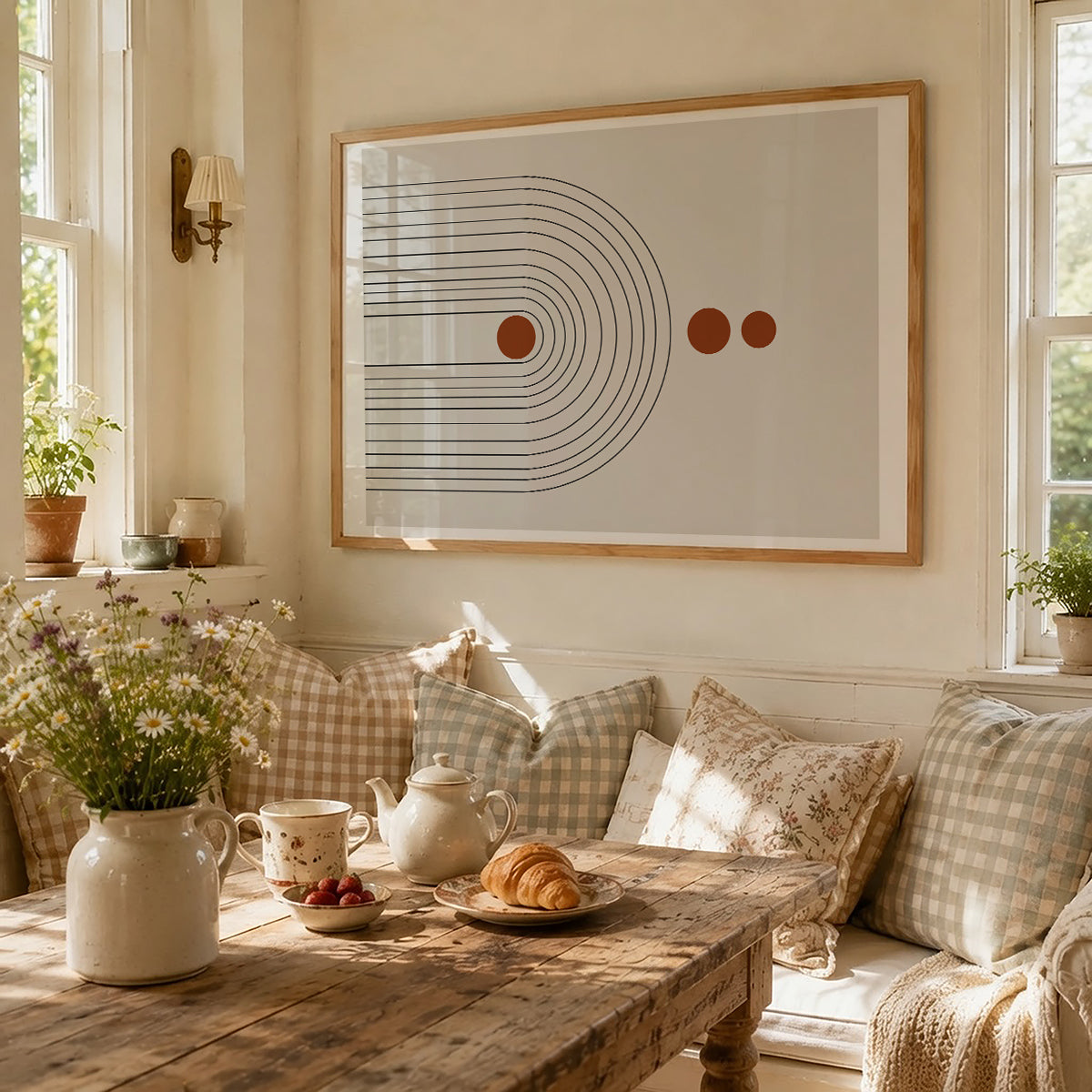 TAW BOHO アブストラクト TAW BOHO Abstract Art Poster210