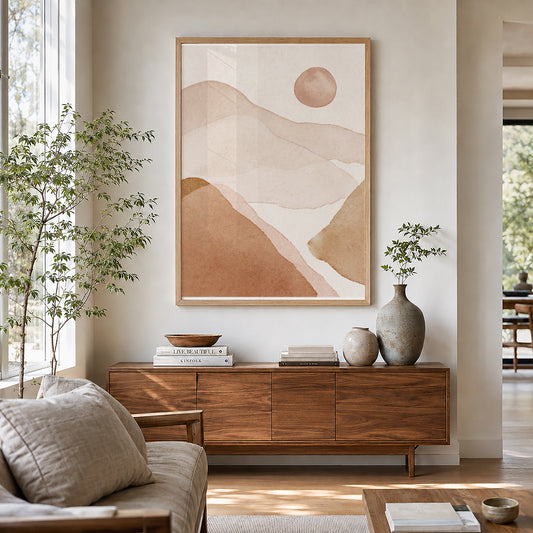 TAW BOHO アブストラクト TAW BOHO Abstract Art Poster212