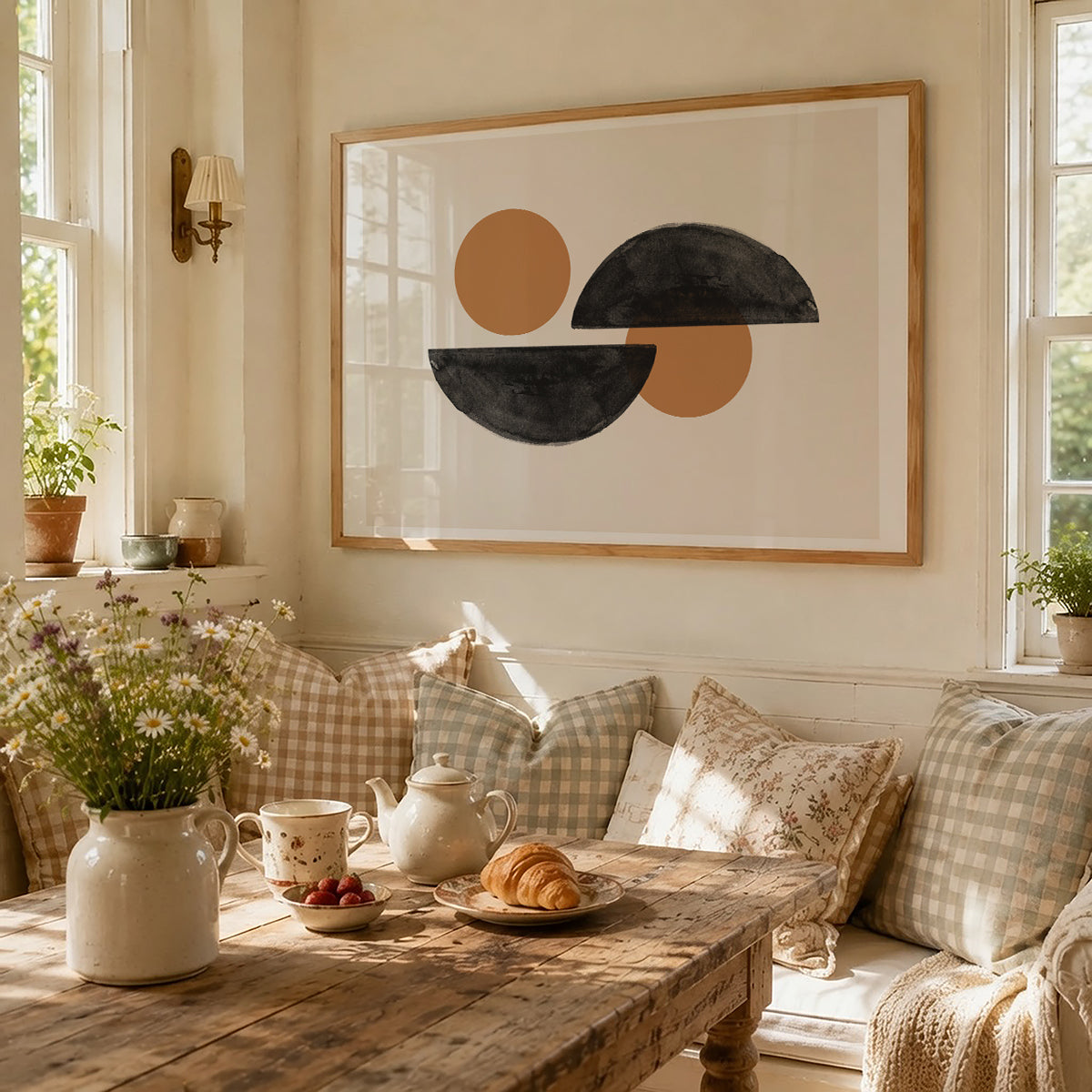 TAW BOHO アブストラクト TAW BOHO Abstract Art Poster220