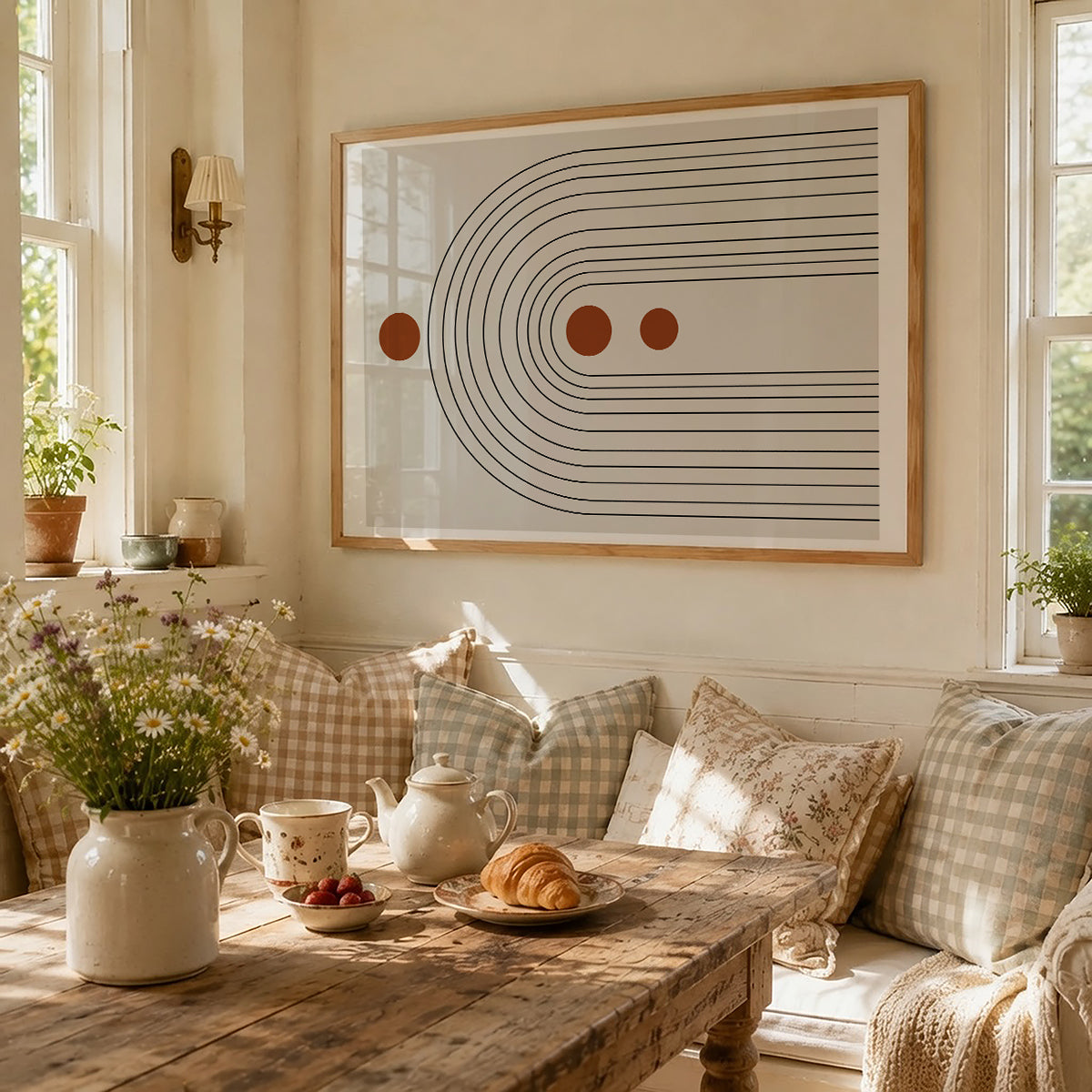 TAW BOHO アブストラクト TAW BOHO Abstract Art Poster230