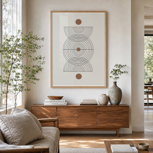 TAW BOHO アブストラクト TAW BOHO Abstract Art Poster232