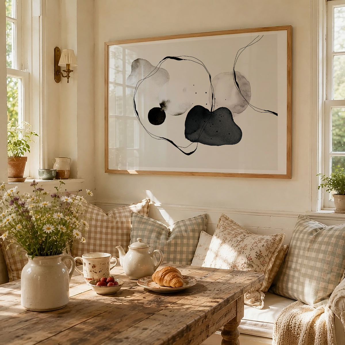 TAW BOHO アブストラクト TAW BOHO Abstract Art Poster246