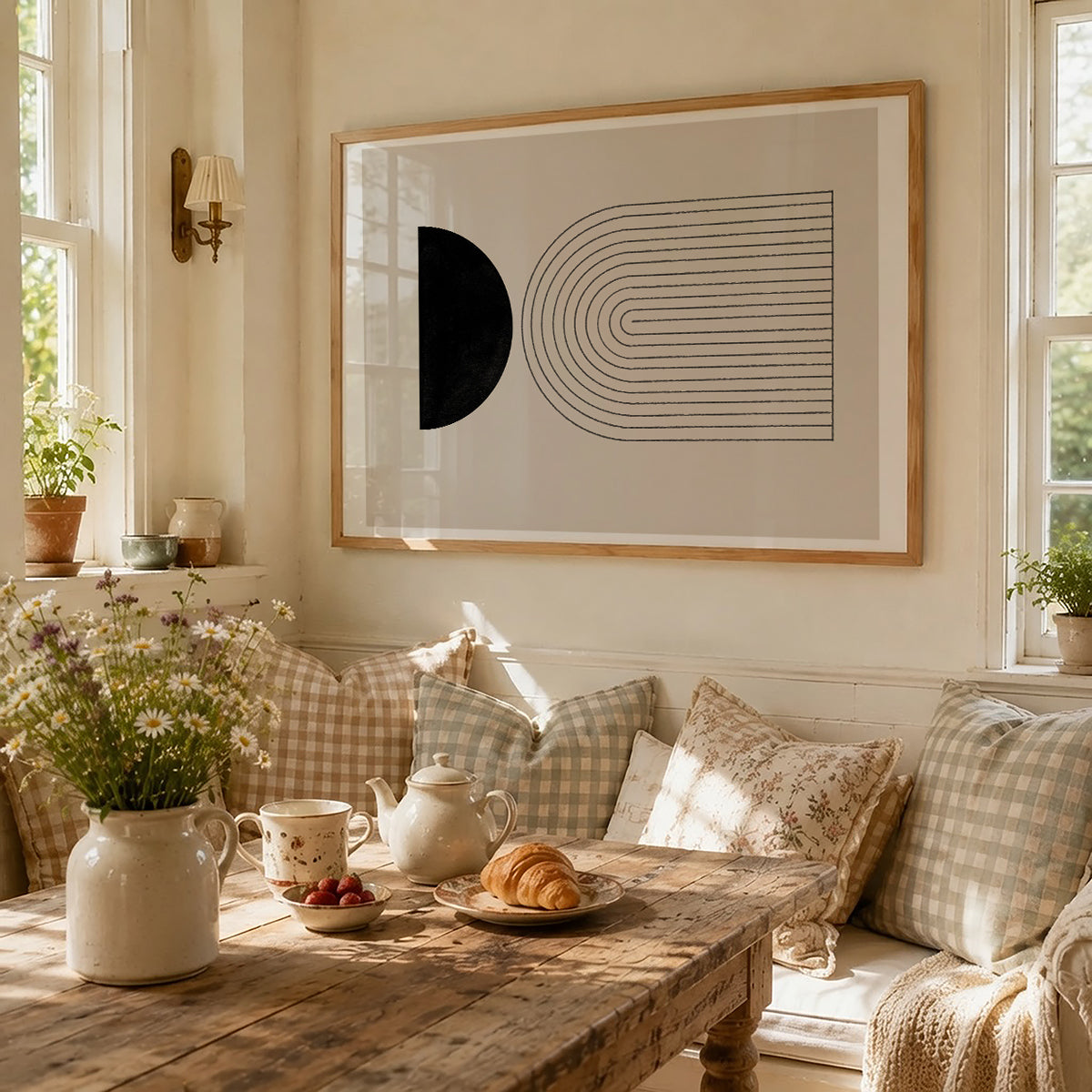 TAW BOHO アブストラクト TAW BOHO Abstract Art Poster252