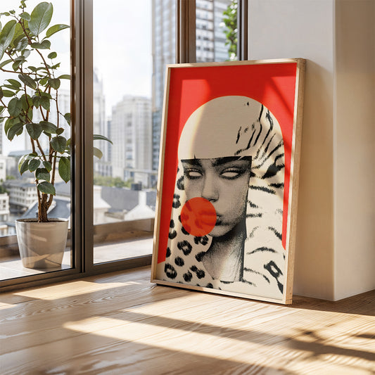 ミッドセンチュリーモダン Mid-Century Modern Art Poster No.608