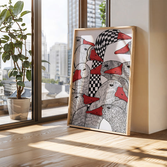 ミッドセンチュリーモダン Mid-Century Modern Art Poster No.678