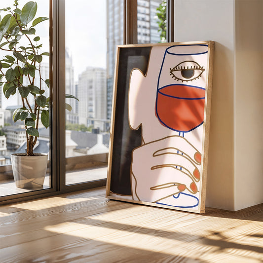 ミッドセンチュリーモダン Mid-Century Modern Art Poster No.682
