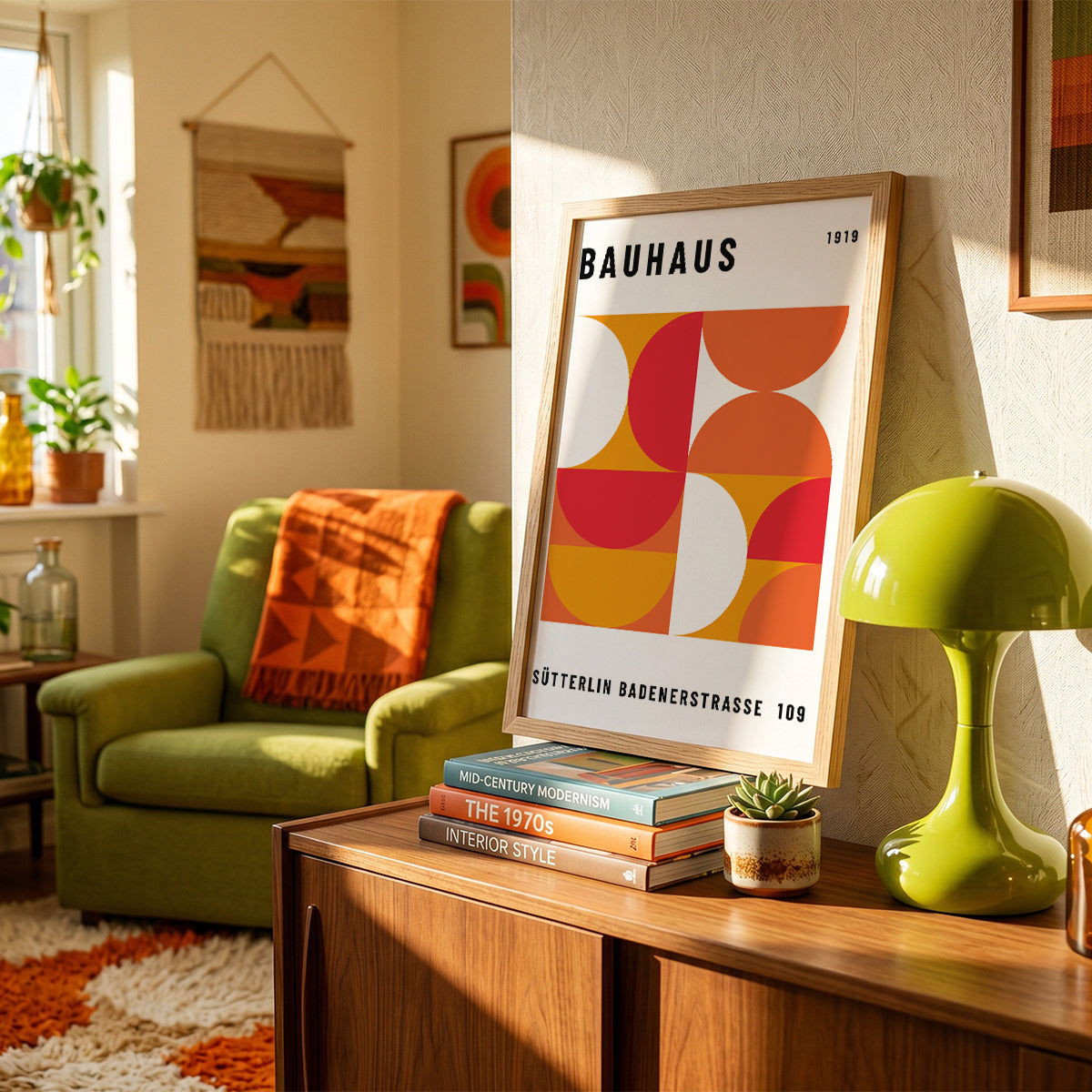 バウハウス BAUHAUS Art Poster No.004