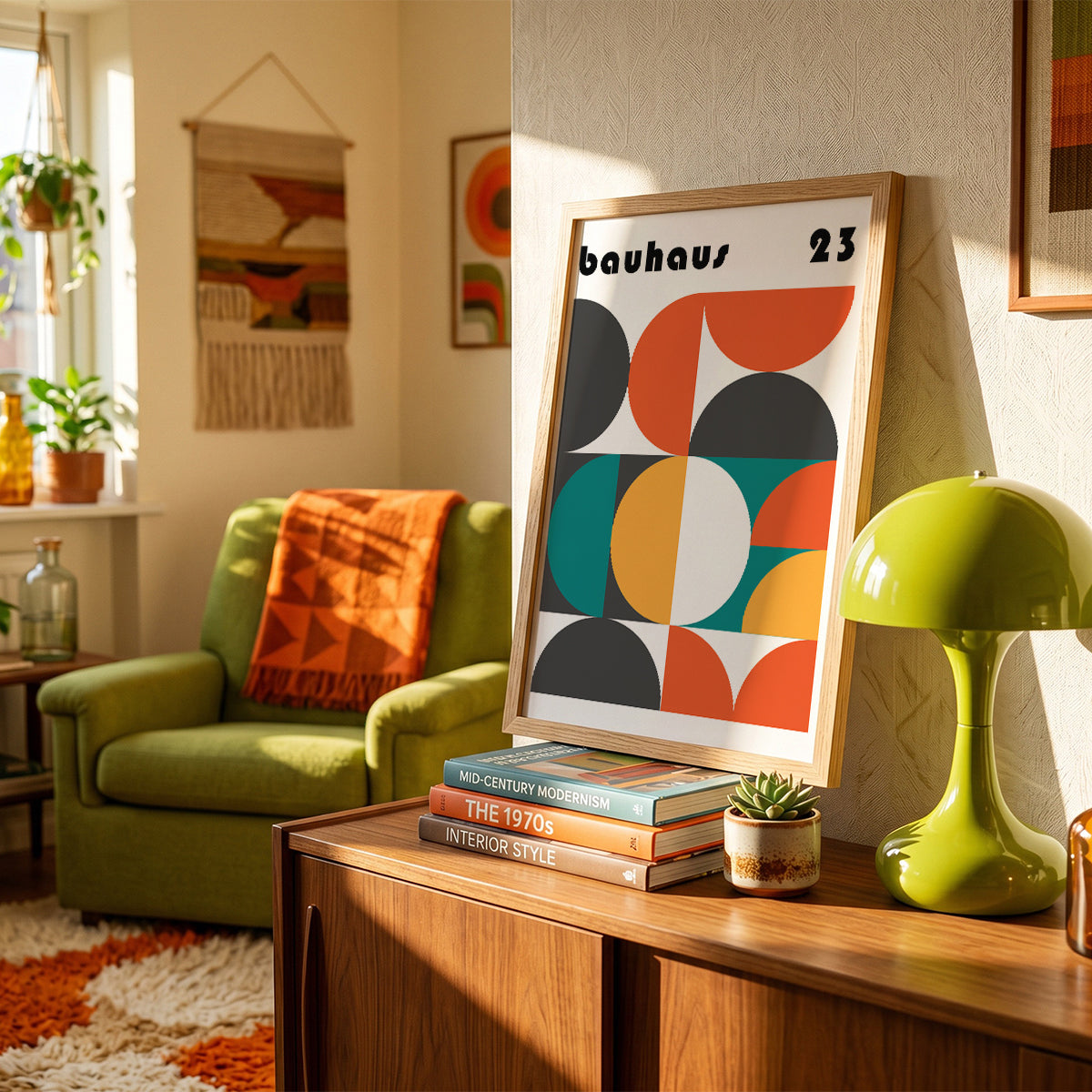 バウハウス BAUHAUS Art Poster No.007