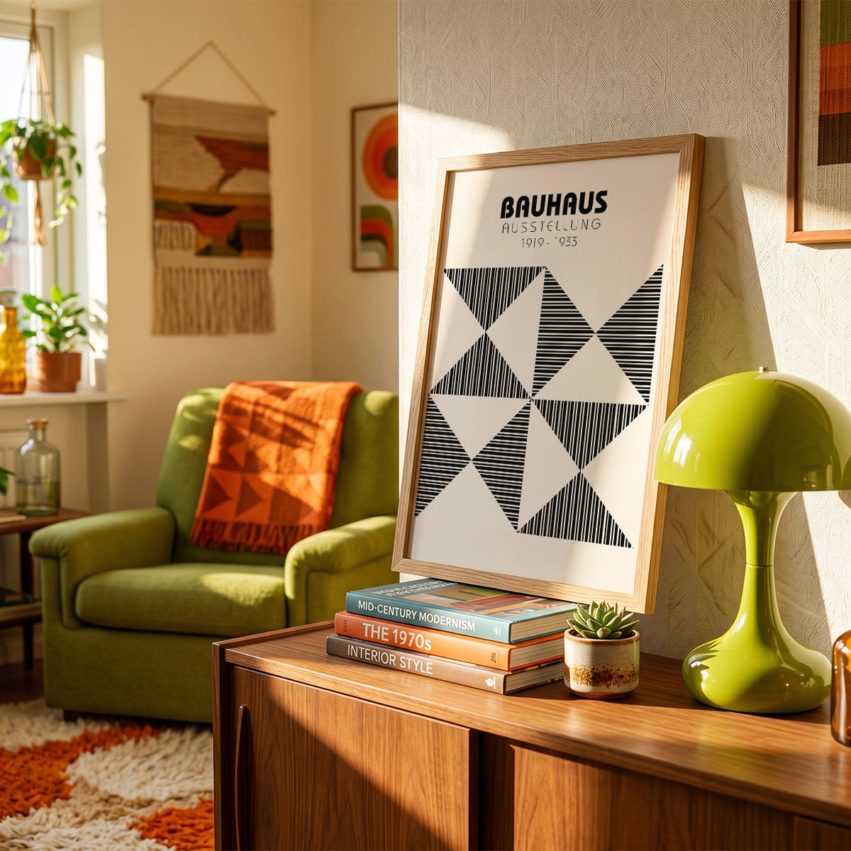 バウハウス BAUHAUS Art Poster No.053