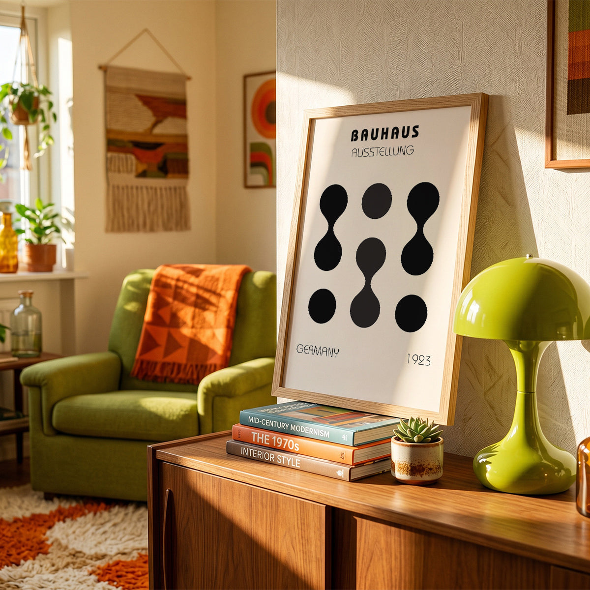 バウハウス BAUHAUS Art Poster No.107