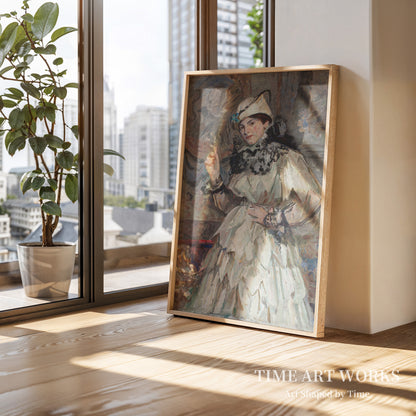 仮装の娘（Kunstnerens datter i karnevalsdragt）— トゥクセン、ラウリッツ（Tuxen, Laurits）