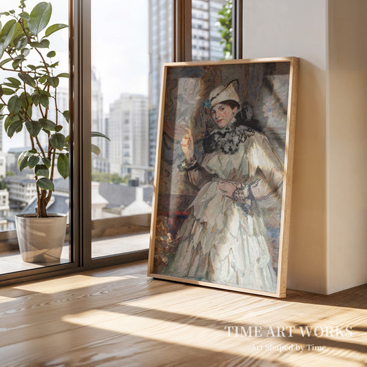 仮装の娘（Kunstnerens datter i karnevalsdragt）— トゥクセン、ラウリッツ（Tuxen, Laurits）