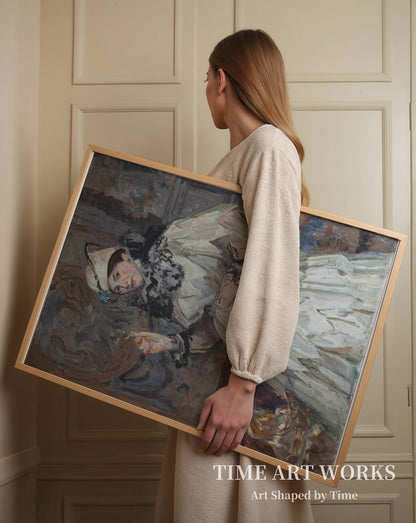 仮装の娘（Kunstnerens datter i karnevalsdragt）— トゥクセン、ラウリッツ（Tuxen, Laurits）