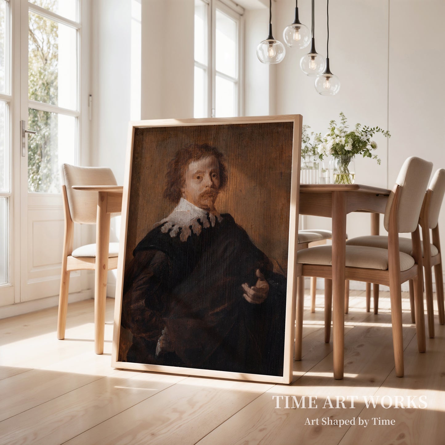 画家コルネリス・ファン・ポーレンブルクの肖像（Portræt af maleren Cornelis van Poelenburgh）— ダイク、アンソニー・ヴァン（Dyck, Anthony van）
