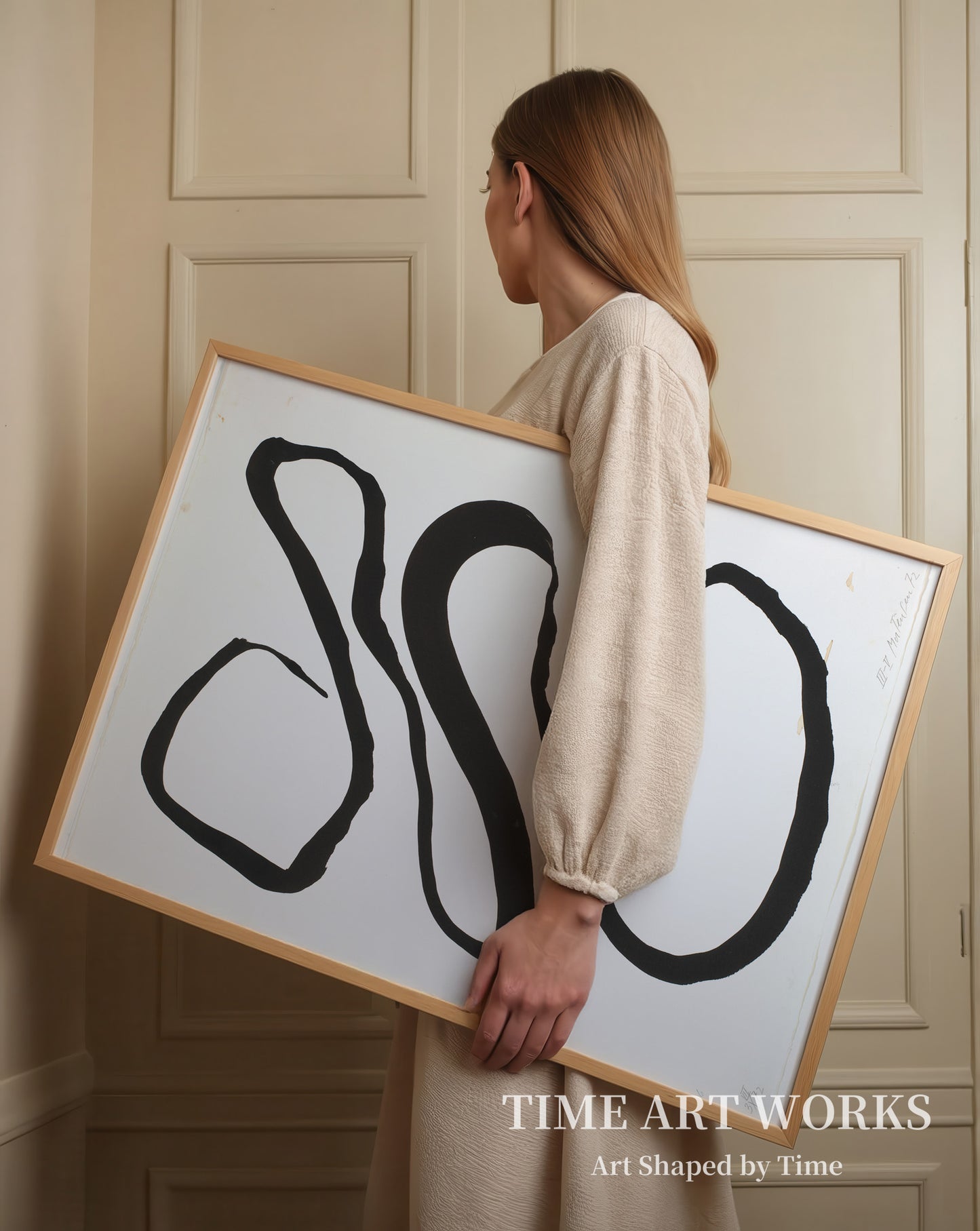 『Signature』習作（Forlæg for den serigrafiske mappe "Signatur", 1973）— モーテンセン、リチャード（Mortensen, Richard）