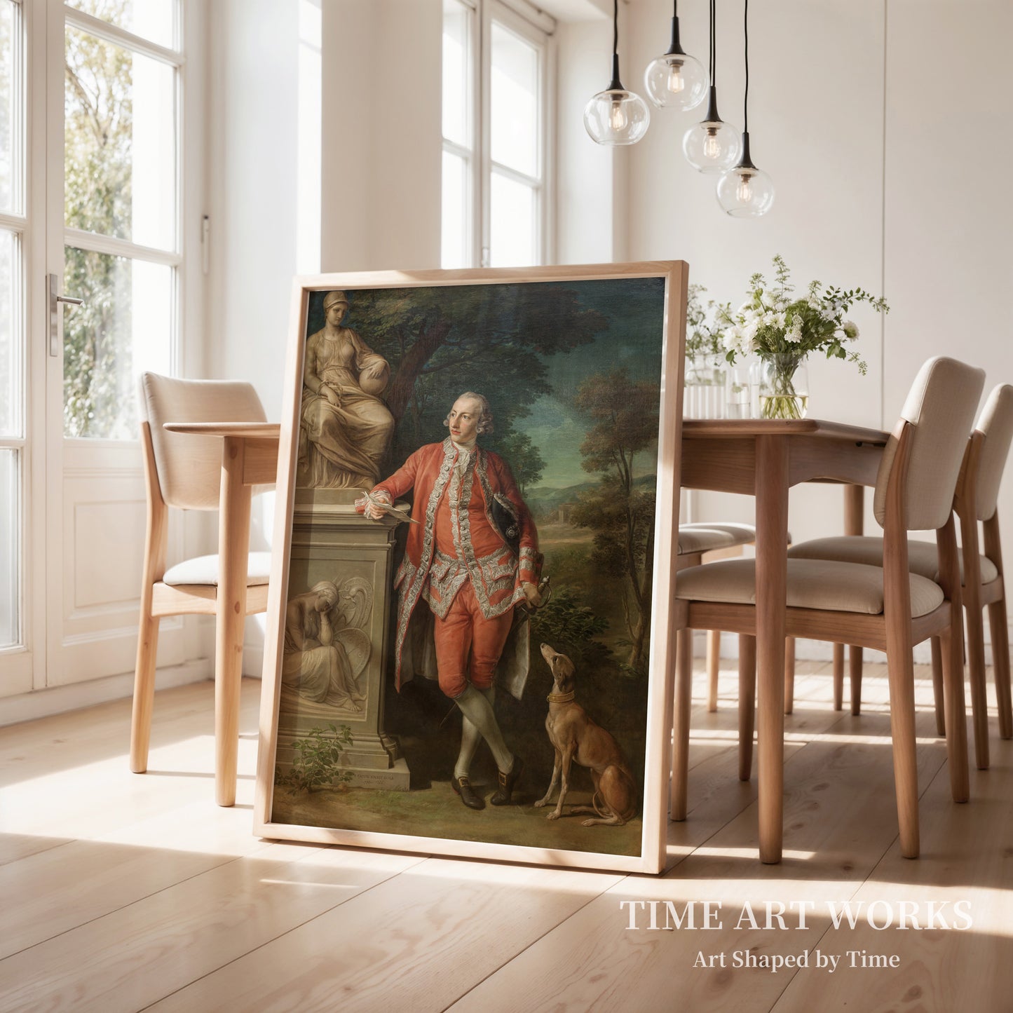 ピーター・ベックフォードの肖像（Peter Beckford, landowner, Dorset）— バトーニ、ポンペオ・ジローラモ（Batoni, Pompeo Girolamo）