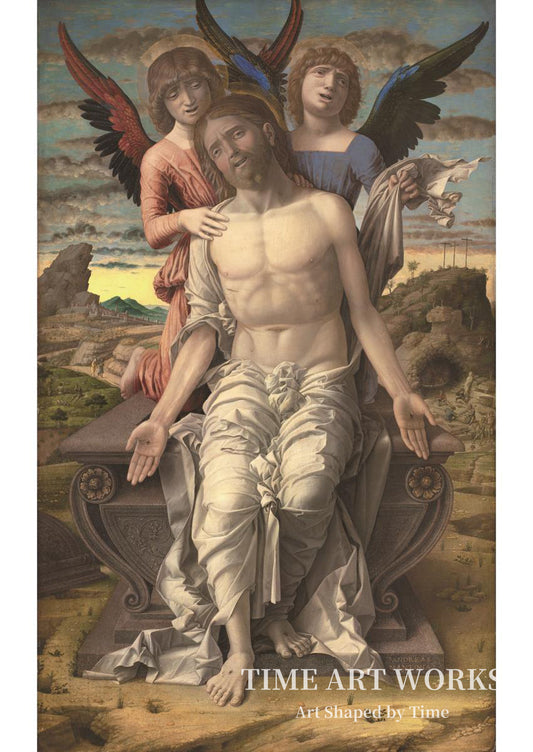 苦難を受ける救い主としてのキリスト（Kristus som den lidende frelser）— マンテーニャ、アンドレア（Mantegna, Andrea）