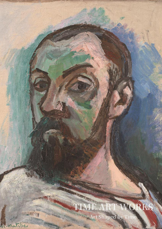 自画像（Selvportræt）— マティス、アンリ（Matisse, Henri）
