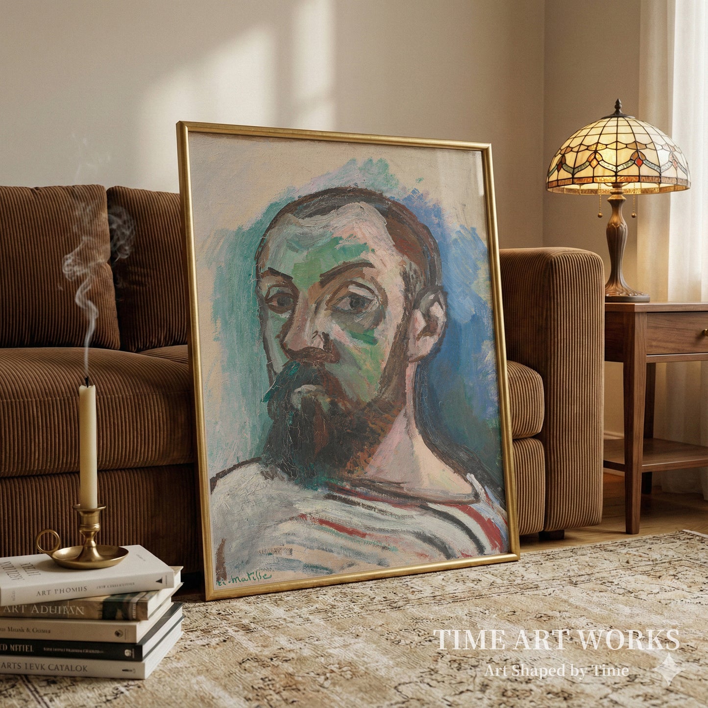 自画像（Selvportræt）— マティス、アンリ（Matisse, Henri）