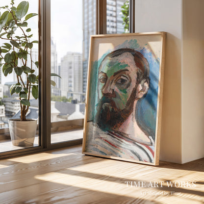 自画像（Selvportræt）— マティス、アンリ（Matisse, Henri）