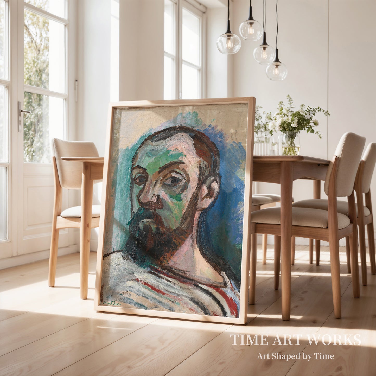 自画像（Selvportræt）— マティス、アンリ（Matisse, Henri）